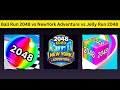 Jelly Run 2048 [Level 246 vs New York Adventure] vs Ball Run 2048 Infinity Gameplay 🎮🔥