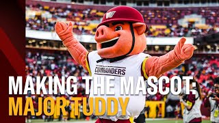 Celebrity MAKING THE MASCOT: Behind the process of the Washington Commanders' unveil of Major Tuddy Wealth