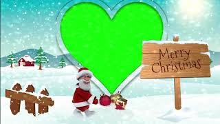 Green Screen Christamas Frame