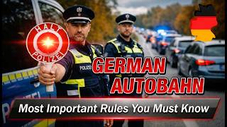 The Most Important German Autobahn Rules You Must Know