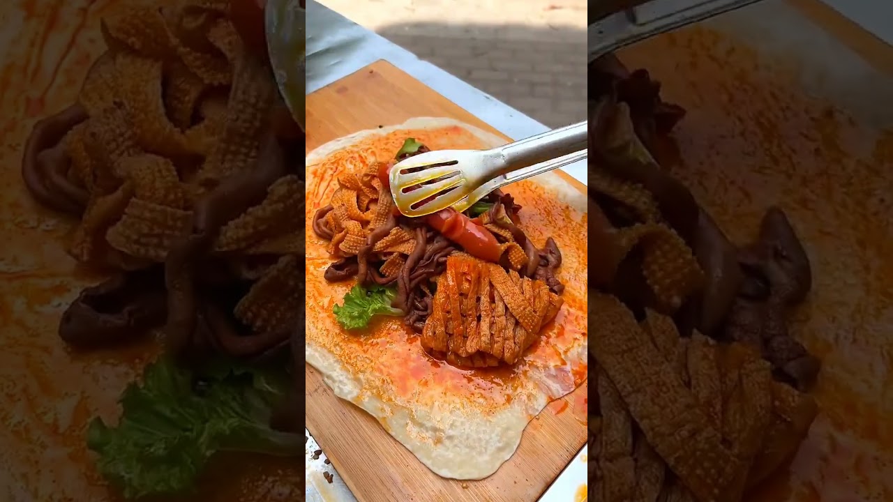 🥰Satisfying with beautiful street food🥳