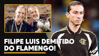 FILIPE LUIS NÃO É MAIS O TÉCNICO DO FLAMENGO! QUEM VEM? DEMISSÃO É ABSURDA?