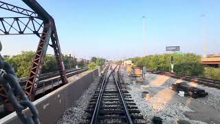CTA Orange Line train | Adams/Wabash to Ashland 