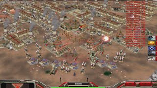 CHINA Infantry  Command & Conquer Generals Zero Hour  1 vs 7 HARD Gameplay