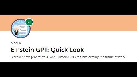 Einstein GPT: Quick Look || Get Started with Einstein GPT Quiz answers #82 #08_03_2023