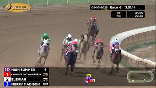 RACE 4 PROGRAM 08 05 2025