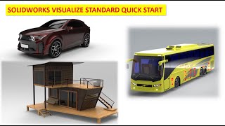 SOLIDWORKS Visualize Standard Quick Start | Visualize Rendering Training for Beginners Profile