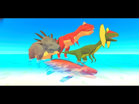 Dino Race: transformasi hewan
