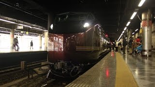 JRE655系団臨上野駅発車