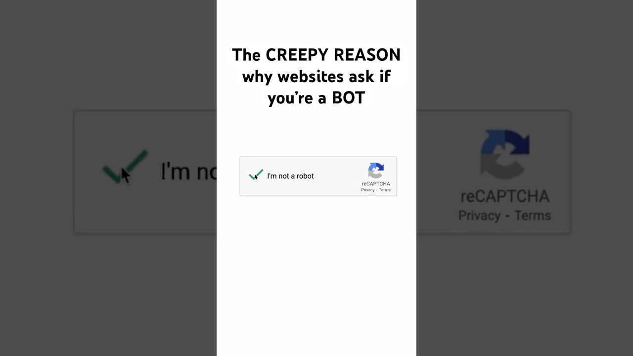 The CREEPY REASON why websites ask if you’re a BOT
