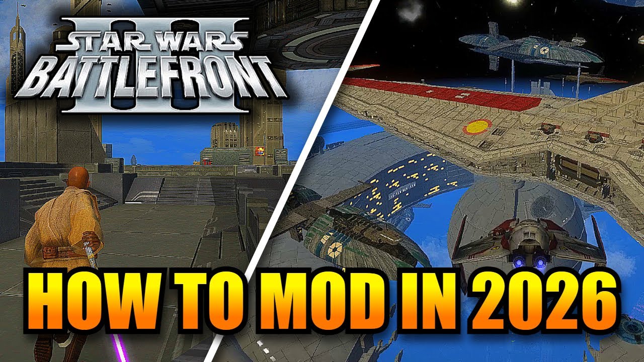 How to Install Mods in Classic Battlefront 2 in 2026! (How to Mod Guide) | STAR WARS