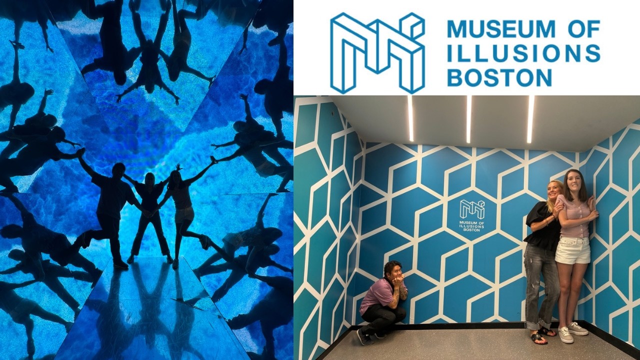 Видеоблог о Музее иллюзий в Бостоне | Доступность, оптические иллюзии и развлечения для всей семь...