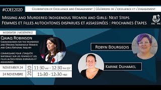Missing and Murdered Indigenous Women and Girls | 24.11.20