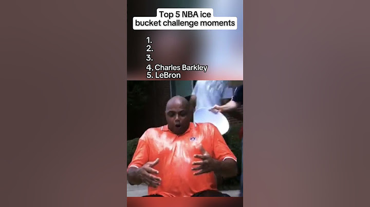 Top 5 NBA Ice Bucket challenge moments
