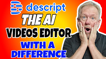 Descript -  The AI Video Editor With A Difference