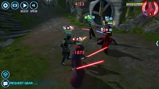 Swgoh - Darth Bane vs LV + Reva GAC 5v5