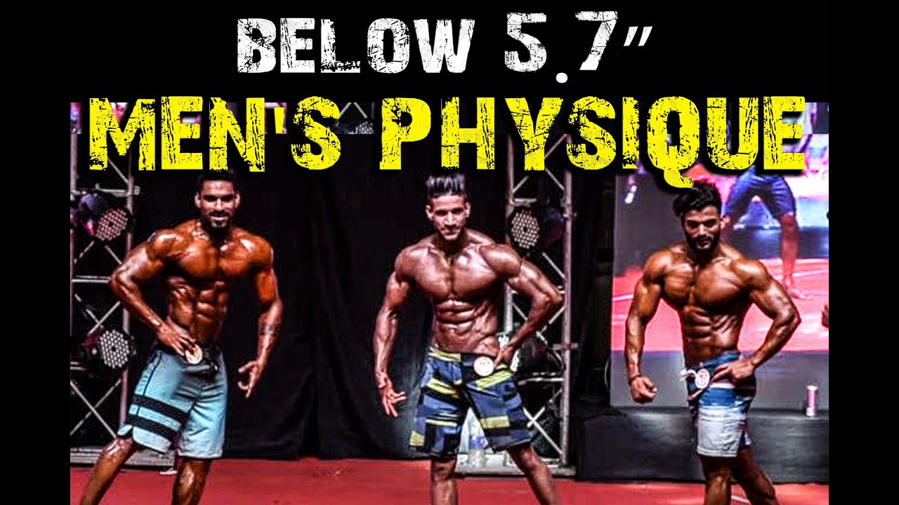 Below 5.7'' Men's Physique NPC National Championship 2021 YouTube