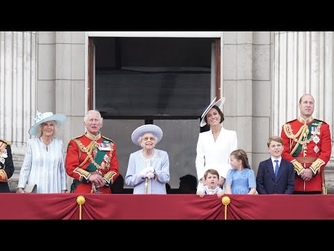 The Queen's Platinum Jubilee | Trooping the Colour | BBC | 2nd June 2022