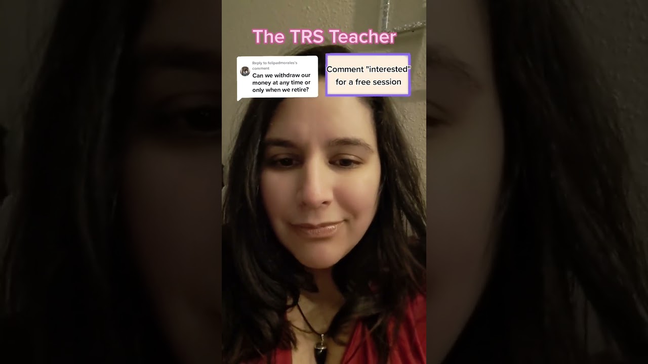 Answering questions about the Teachers Retirement System Accounts. 