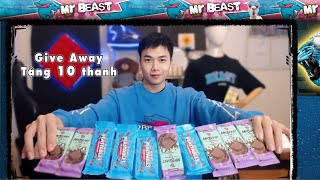 Quay Số Kết Quả GiveAway 11 Thanh scl Mrbeast Feastables