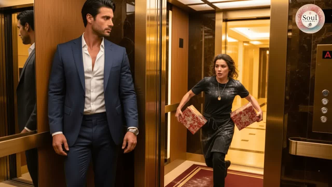 She Ran into the Elevator to Escape Her Ex… and Found the Man Who’d Never Let Her Shrink Again