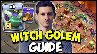 Witch Golem Attack GUIDE! Strongest Ground Attack in Clash of Clans