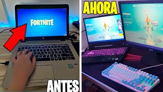 👉EL MEJOR SET UP PARA LAPTOP GAMER | ULTRA ECONOMICO