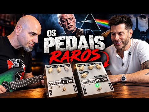 I got David Gilmour's pedals