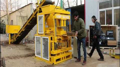 China Henry machinery  HR2-10 fully automatic clay soil interlocking brick making machine price