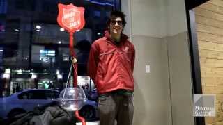 2014: Christmas volunteer for Salvation Army