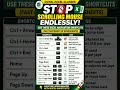 🔥 Stop Scrolling Mouse! 11 Excel Navigation Shortcuts🚀 #Excel #Shorts #excel #shortcuts #shortvideo