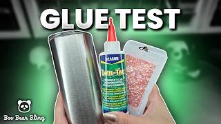 Gem-Tac Glue Test | Rhinestone Tumbler Test and Results