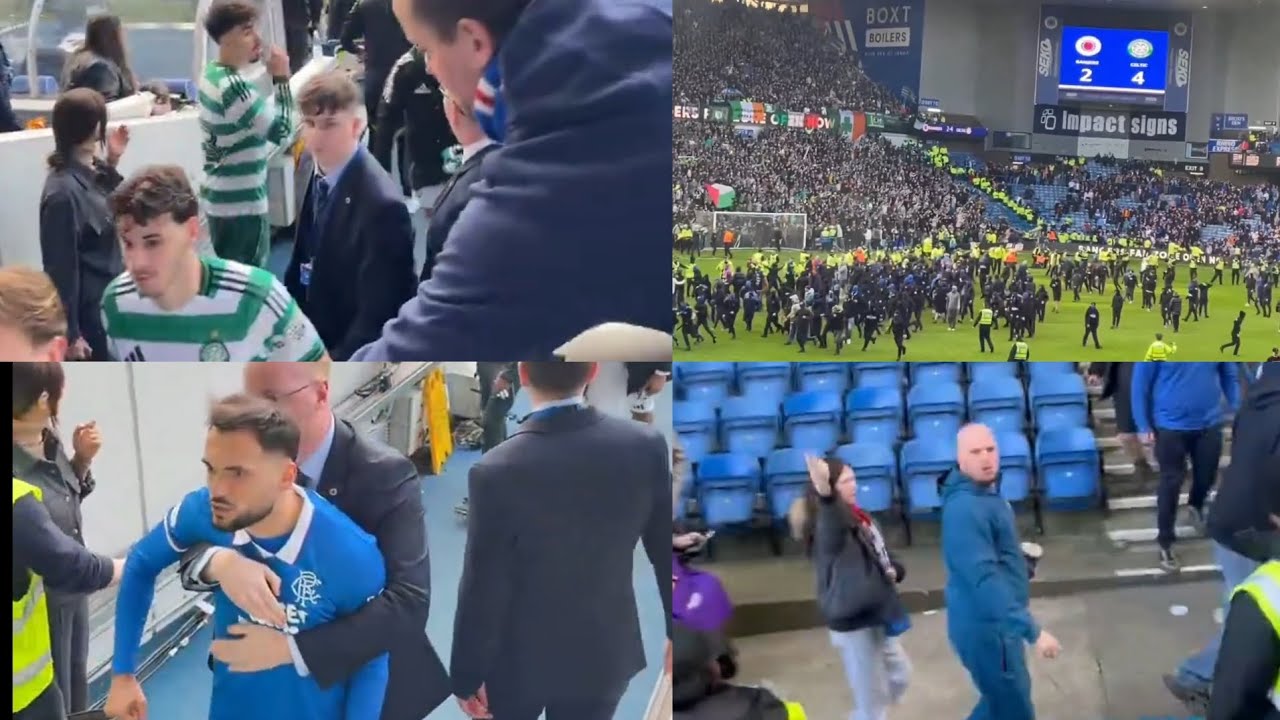 EPIC RANGERS FANS MELTDOWN AS CELTIC WIN AT IBROX 😂
