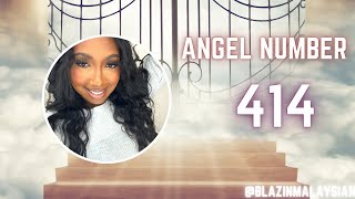 Angel Number 414• Put Some ACTION Behind Your Intentions 🥊🎬💨 What Is 414