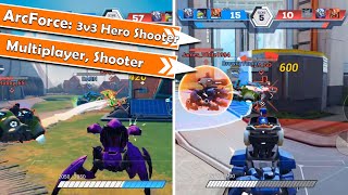 ArcForce: 3v3 Hero Shooter - Gameplay - Better than Overwatch on mobile [08/2022] screenshot 1