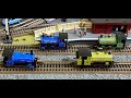 My Hornby Peckett locomotive collection running on the layout