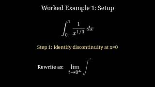 Improper Integrals Unbounded Discontinuous Integrands Type II | Maths | Vision Solve