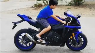 Baby Biker: 5-year-old has Insane Motorcycle Skills