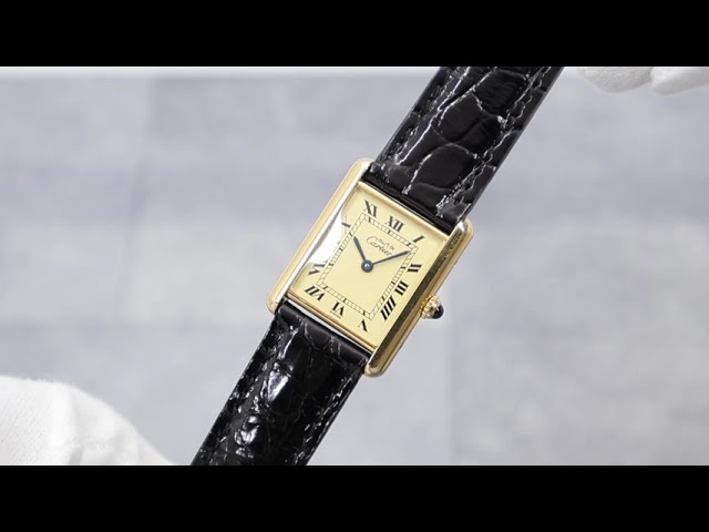 CARTIER カルティエ】マストタンク／Ref.1615／LMサイズ／クォーツ