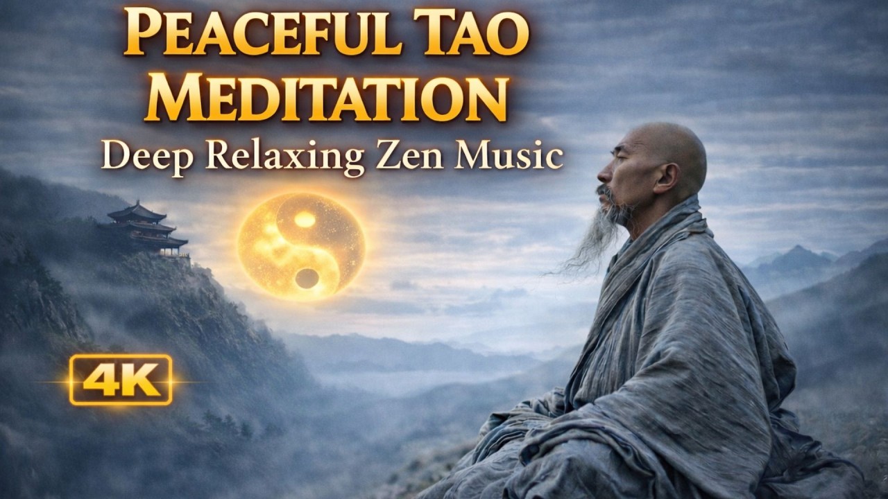 Peaceful Tao Meditation | Deep Relaxing Zen Music for Stress Relief ...
