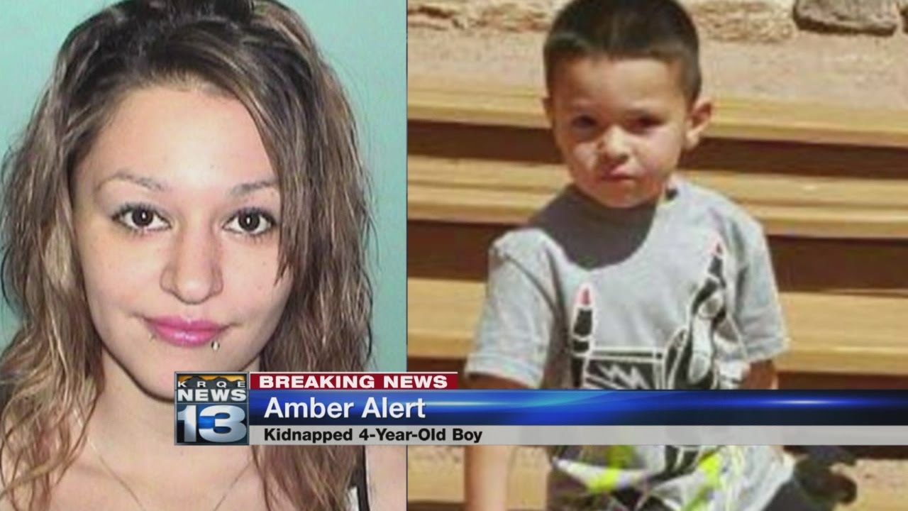 Amber Alert issued for 4yearold Sandoval County boy YouTube