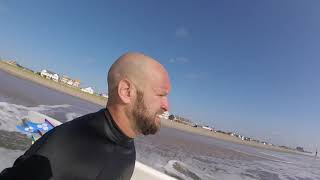 Go pro Hero 4 surf session Bradley Beach summer season