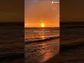 el atardecer es hermoso