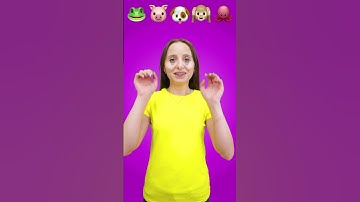 Emoji challenge - Funny Face #shorts Best videos by Tiktomiki