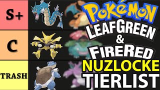 The BEST Encounters For Pokemon Fire Red & Leaf Green Hardcore  Nuzlockes!