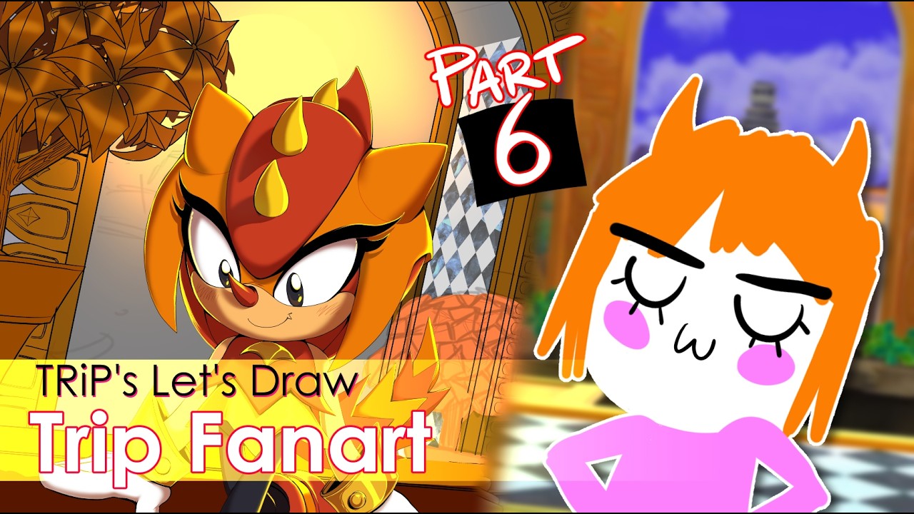 TRiP's Art Stream (PNGTuber) - Trip Fanart Part 6