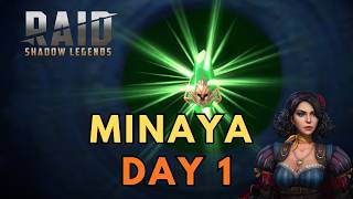 Minaya Challenge Start | RAID: Shadow Legends