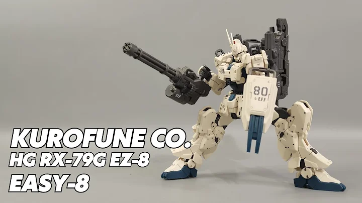 Kurofune co. HG RX-79[G] EZ-8 Easy-8 review