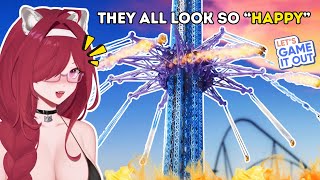 The MOST Dangerous Theme Park To Exist | Let's game it out reaction