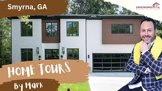 Spectacular Smyrna, GA, Modern BRAND NEW Home!  Finished Basement. Walk To Smyrna Market Village!